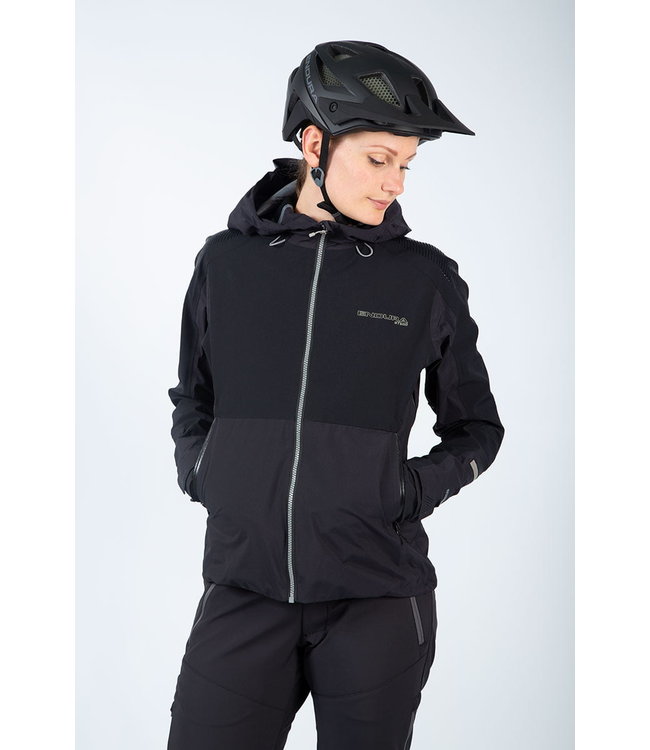 Endura MT500 Waterproof womens rain jacket black