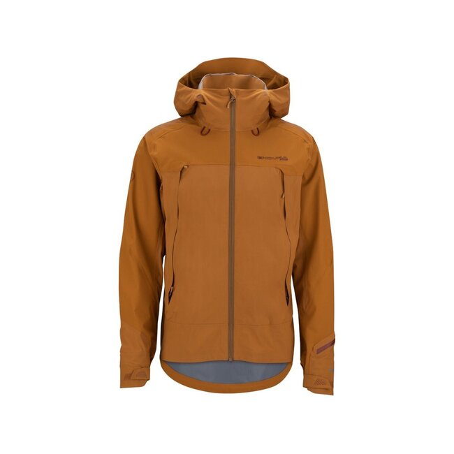 Endura MT500 Waterproof mens rain jacket nutmeg