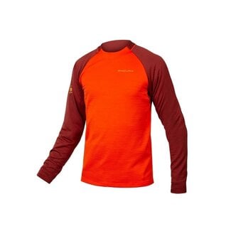 Endura Singletrack Fleece Rood MTB Shirt