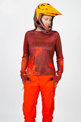 Endura MT500 Burner Baggy Pants red 