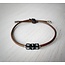 Leather handmade bracelet