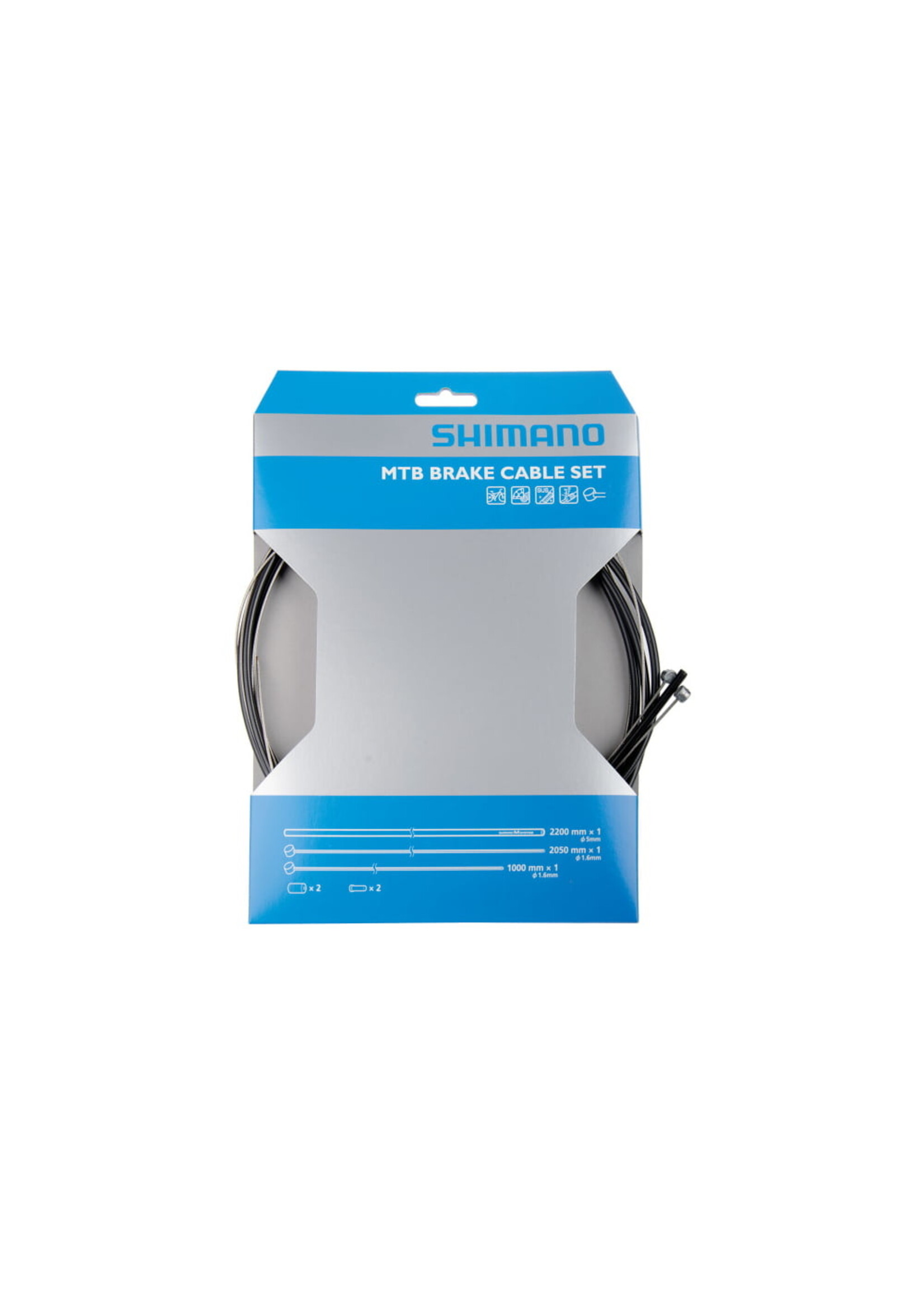 Shimano MTB brake cable set RVS MTB GEAR