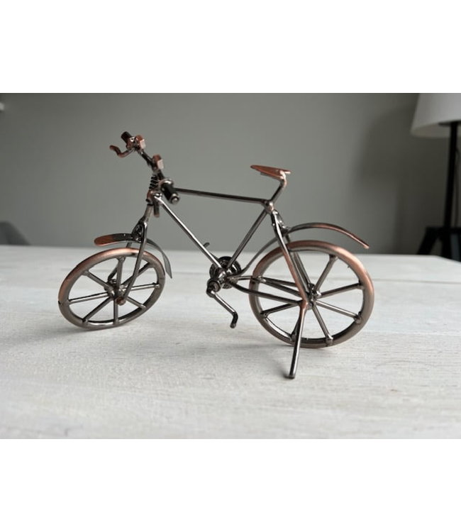 Handmade metal bicycle 19 x 12cm