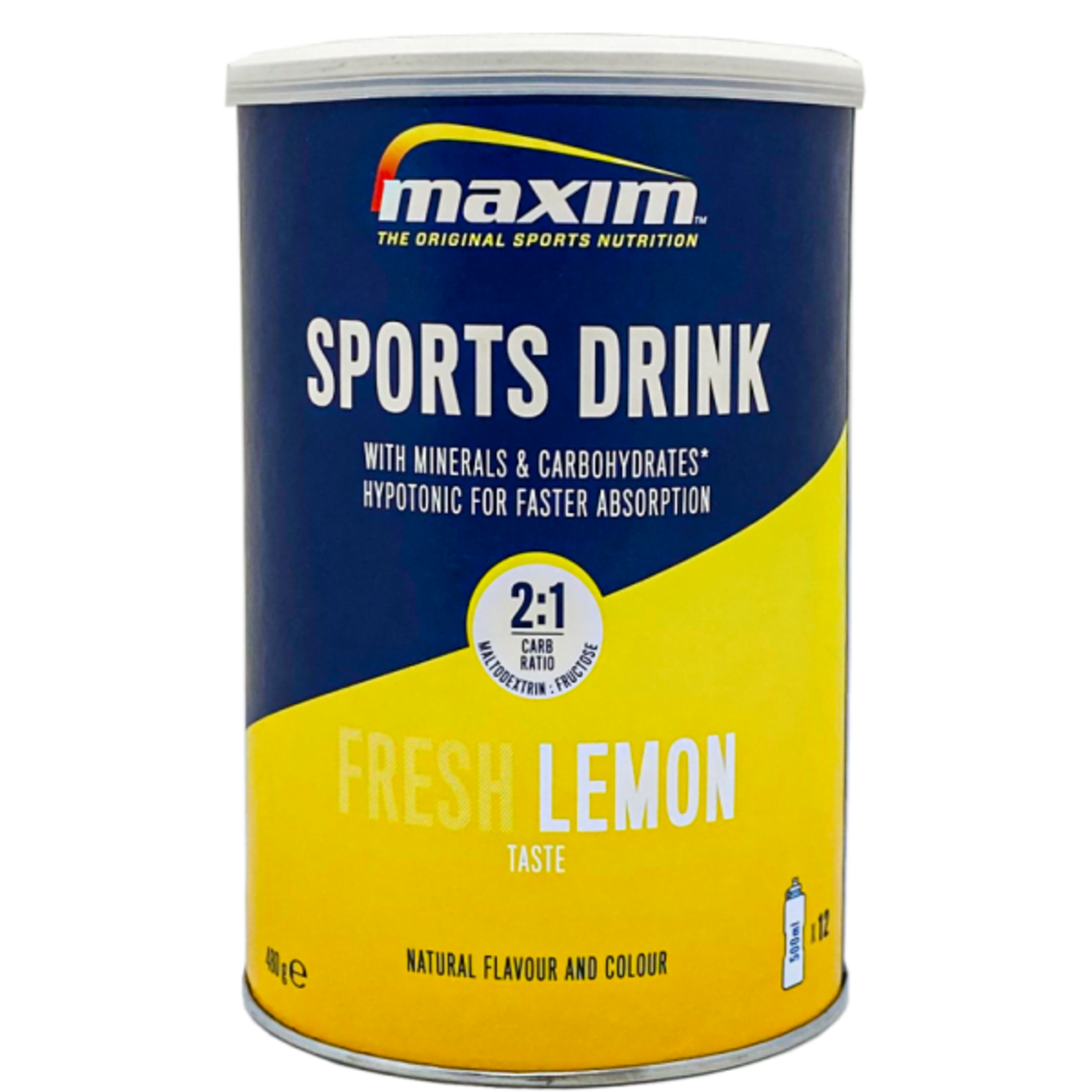 Maxim Sports Drink Fresh Lemon Taste 480gr.