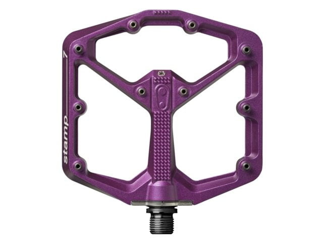 Crankbrothers Stamp 7 SE Purple Flat Pedals | MTB-GEAR - MTB-GEAR