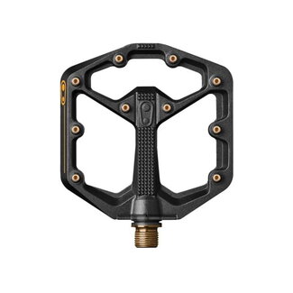 Crankbrothers Stamp 11 zwart & goud Flat Pedals