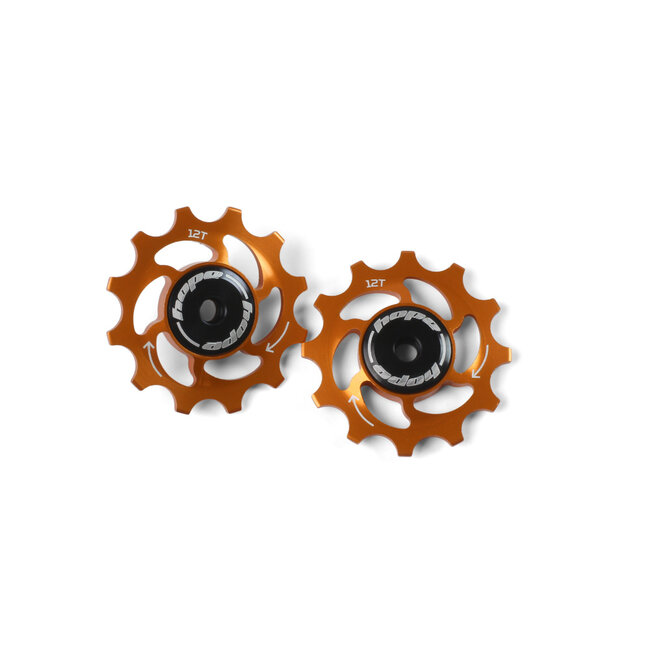 Hope Tech 12T derailleurwieltjes aluminium