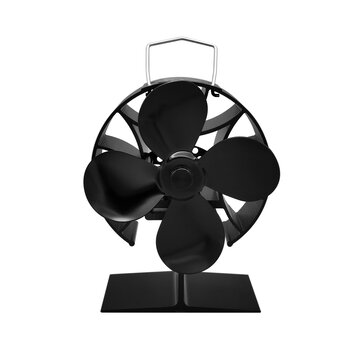 WOLFF MOUNT Kachel haardventilator 4 bladen propeller rond model