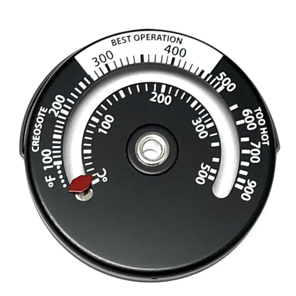 WOLFF MOUNT Kachelpijpthermometer met magneet voor montage op de pijp