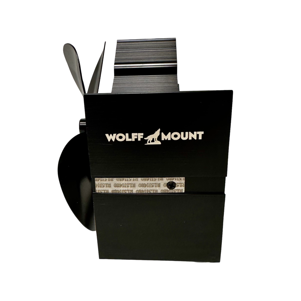 WOLFF MOUNT Premium Houtkachel Ventilator – Meer luchtverplaatsing dankzij geoptimaliseerde rotorbladen