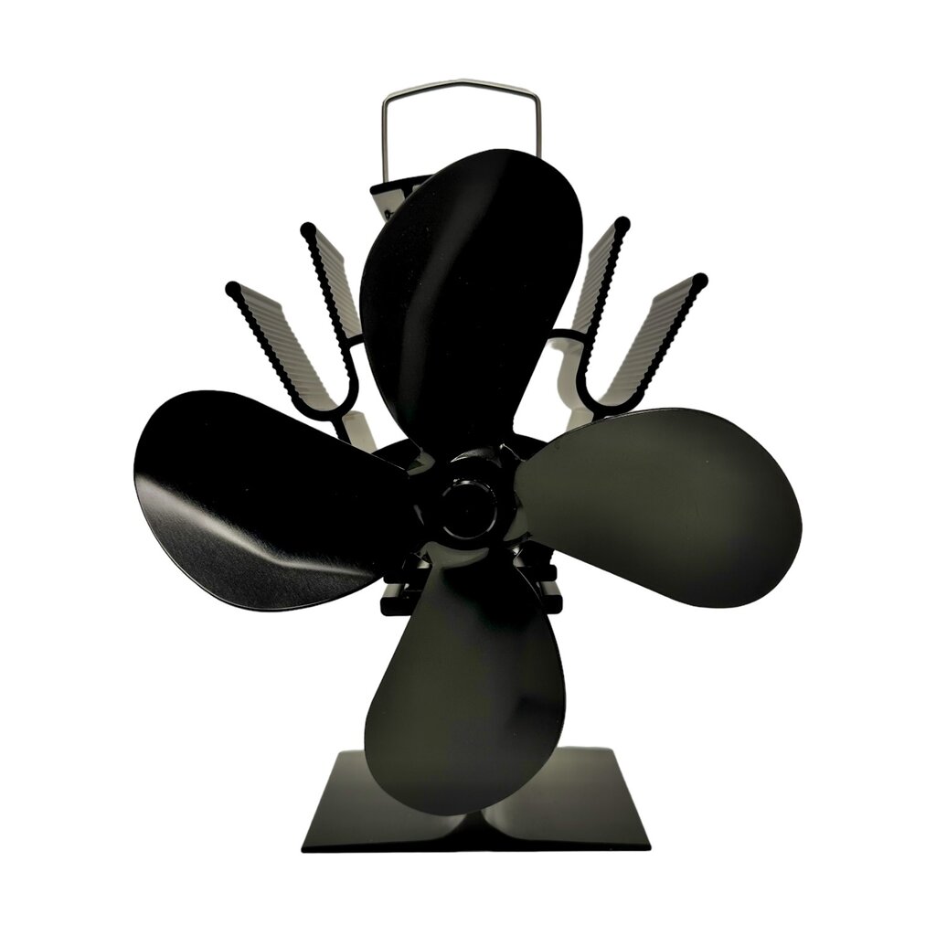 WOLFF MOUNT Premium Houtkachel Ventilator – Meer luchtverplaatsing dankzij geoptimaliseerde rotorbladen