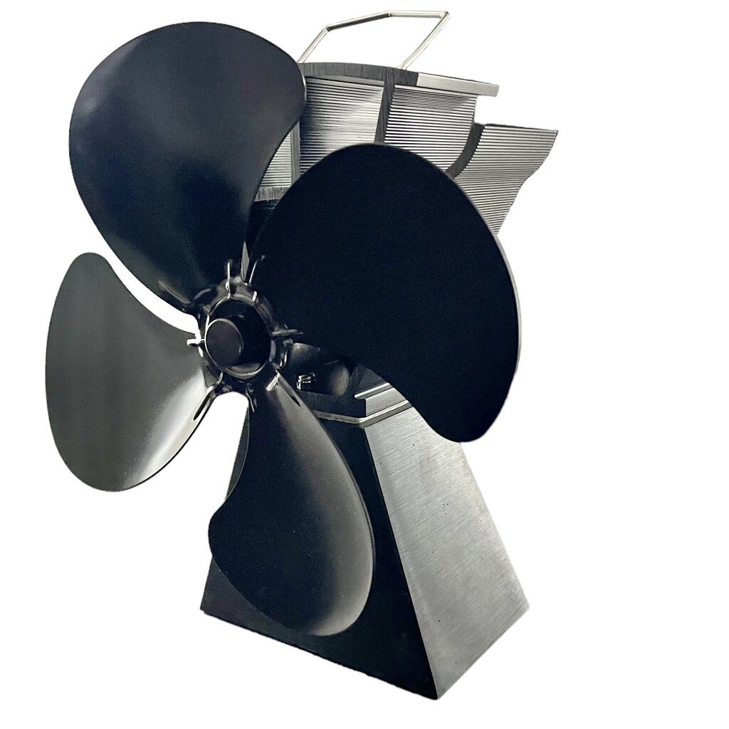 Houtkachel ventilator met massieve voet | OP=OP