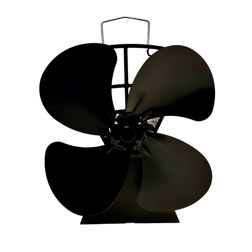 Houtkachel ventilator met massieve voet | OP=OP