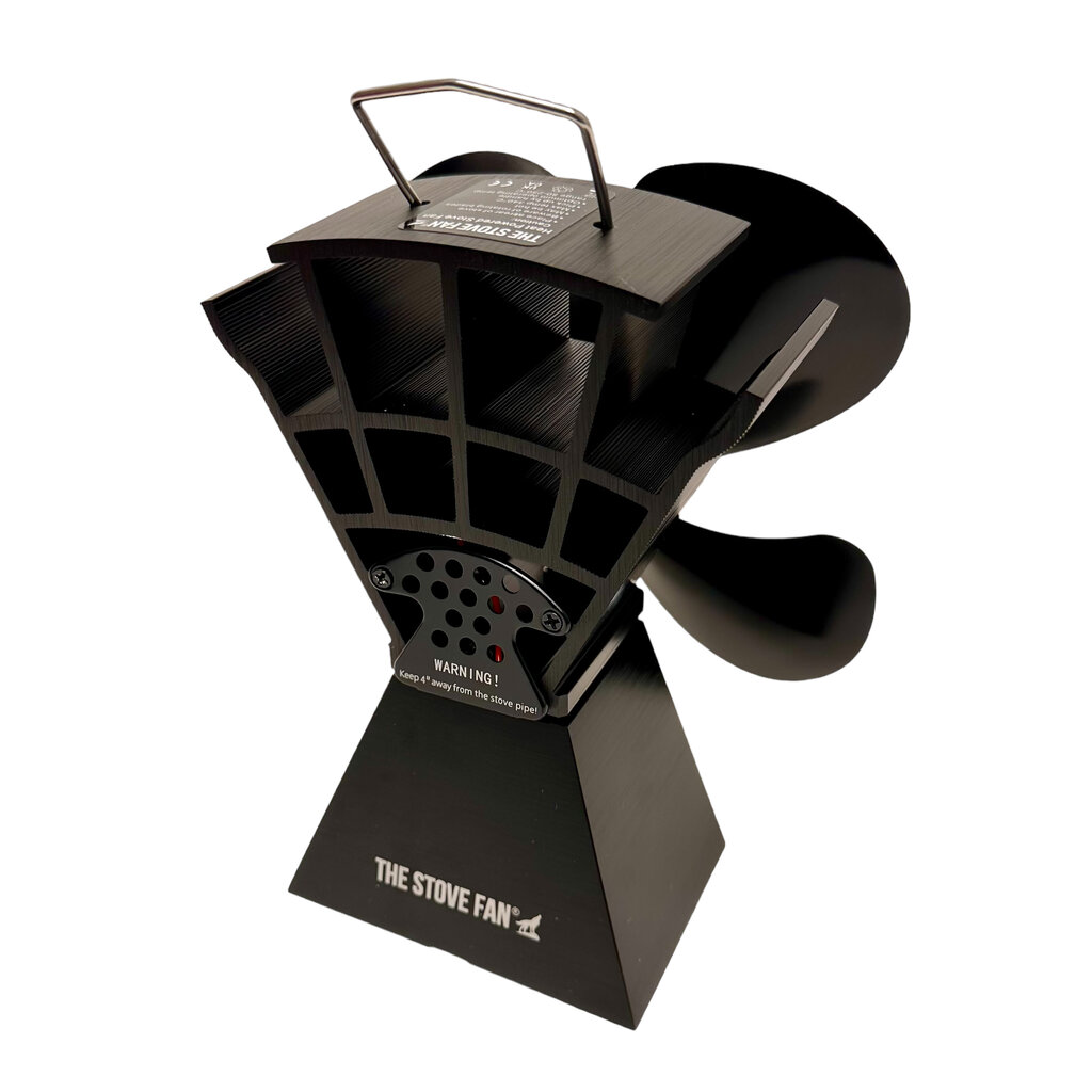 Houtkachel ventilator met massieve voet | OP=OP