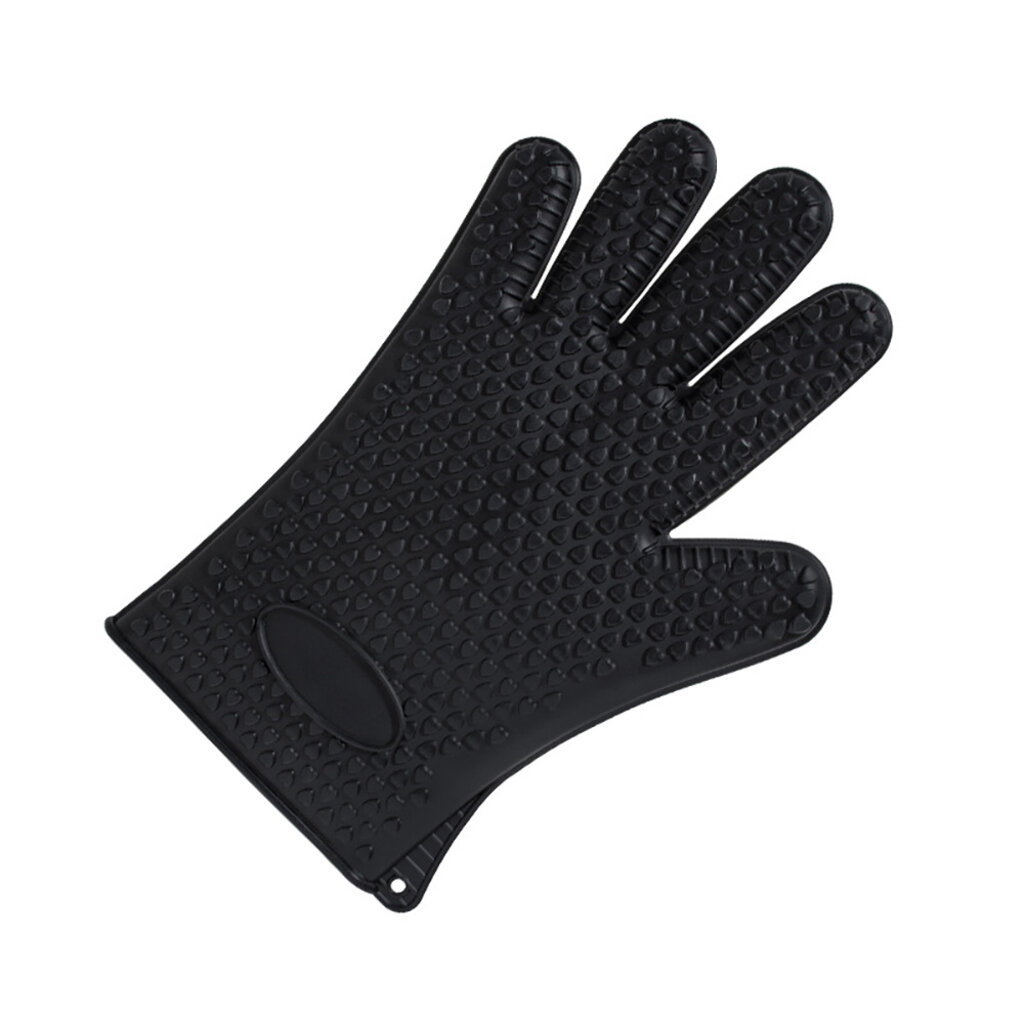 WOLFF BBQ Wolff BBQ | 5-deling BBQ toolset |Perfecte mannen cadeau met: handschoenen, vleestang, barbecue matje, bereklauw en een kwast