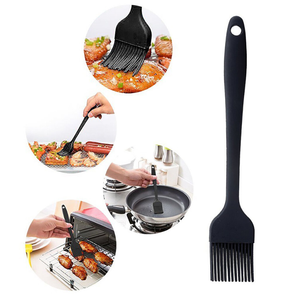 WOLFF BBQ Wolff BBQ | 5-deling BBQ toolset |Perfecte mannen cadeau met: handschoenen, vleestang, barbecue matje, bereklauw en een kwast