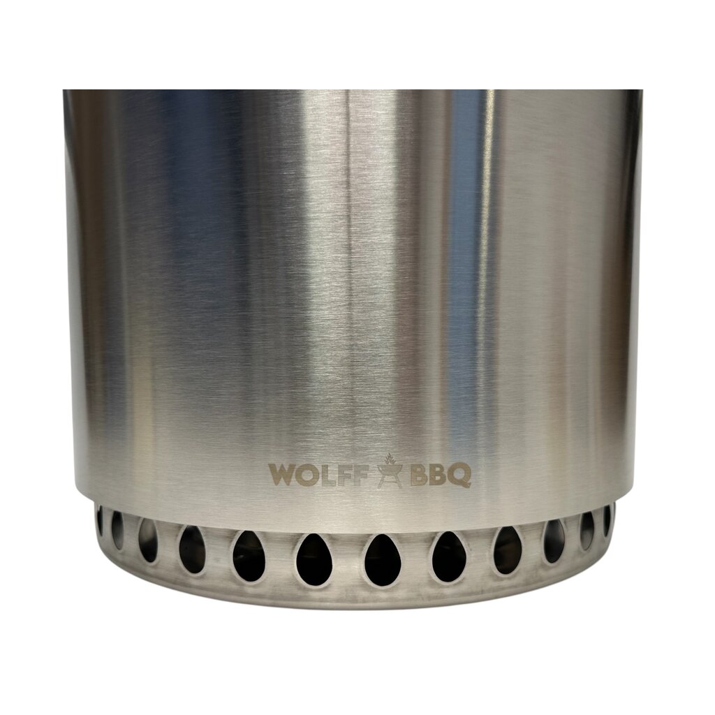 WOLFF BBQ Wolff BBQ Rookvrije Vuurkorf – Geniet van Warmte Zonder Rookoverlast