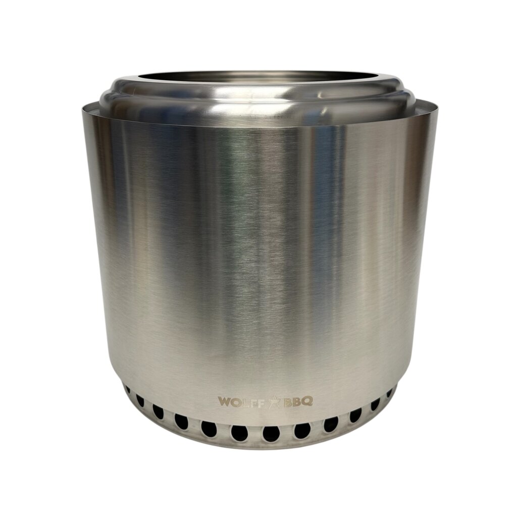 WOLFF BBQ Wolff BBQ Rookvrije Vuurkorf – Geniet van Warmte Zonder Rookoverlast