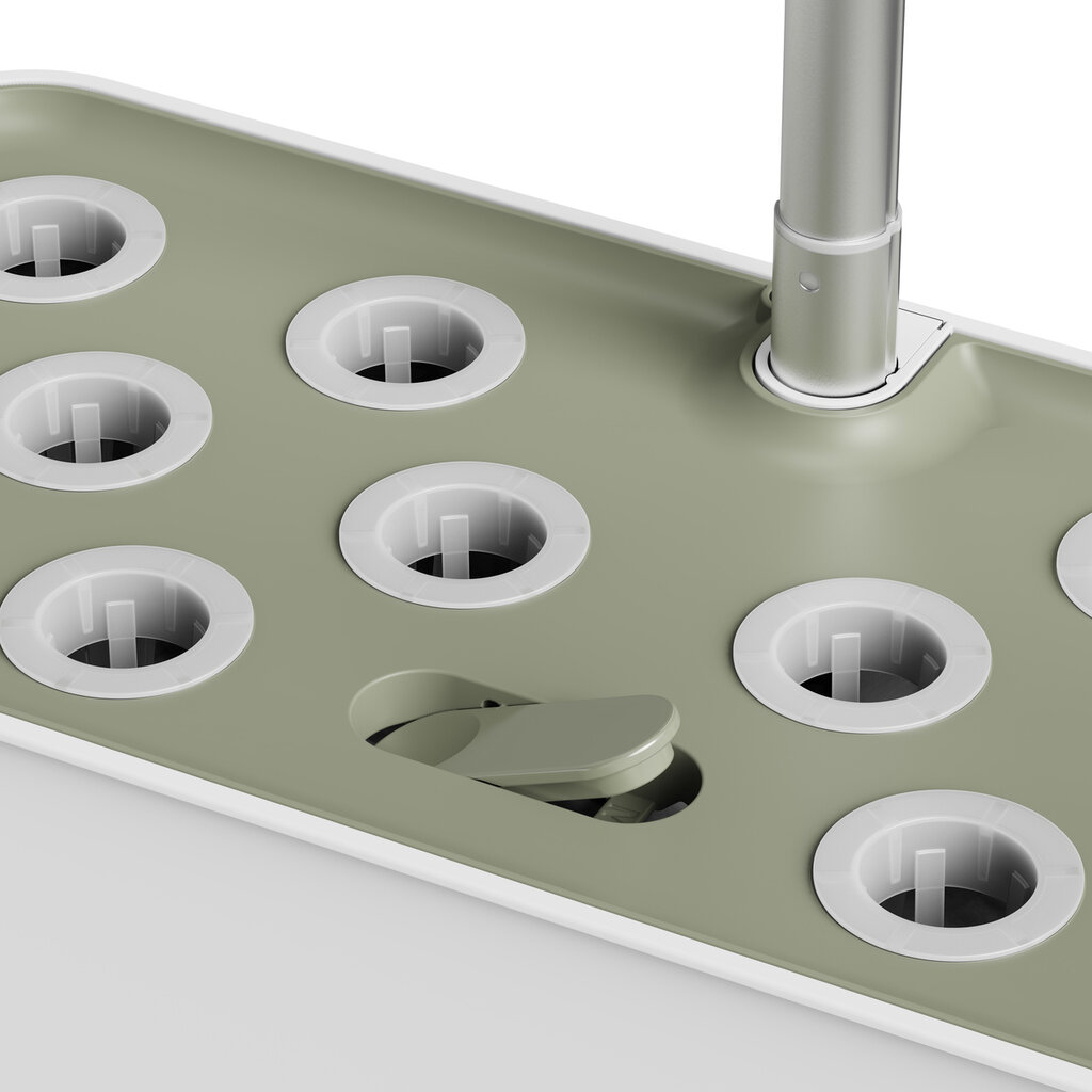 Wolff Mount Slimme zelf werkende kweekbak voor thuis - Zelf groentes kweken - Full-spectrum LED licht in hoogte verstelbaar - Water circulatie met filter - 12 planten pots - Cadeau TIP