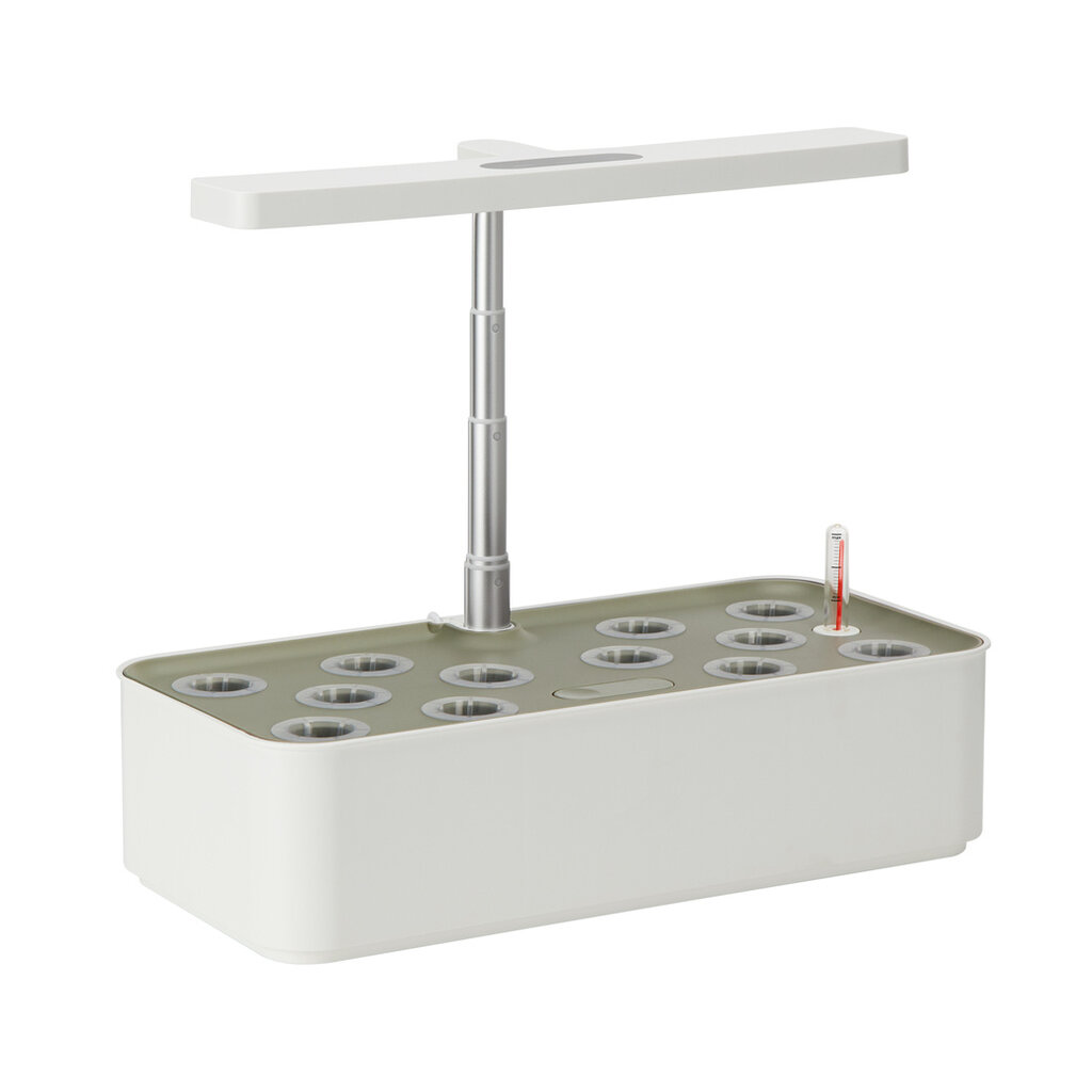 Wolff Mount Slimme zelf werkende kweekbak voor thuis - Zelf groentes kweken - Full-spectrum LED licht in hoogte verstelbaar - Water circulatie met filter - 12 planten pots - Cadeau TIP