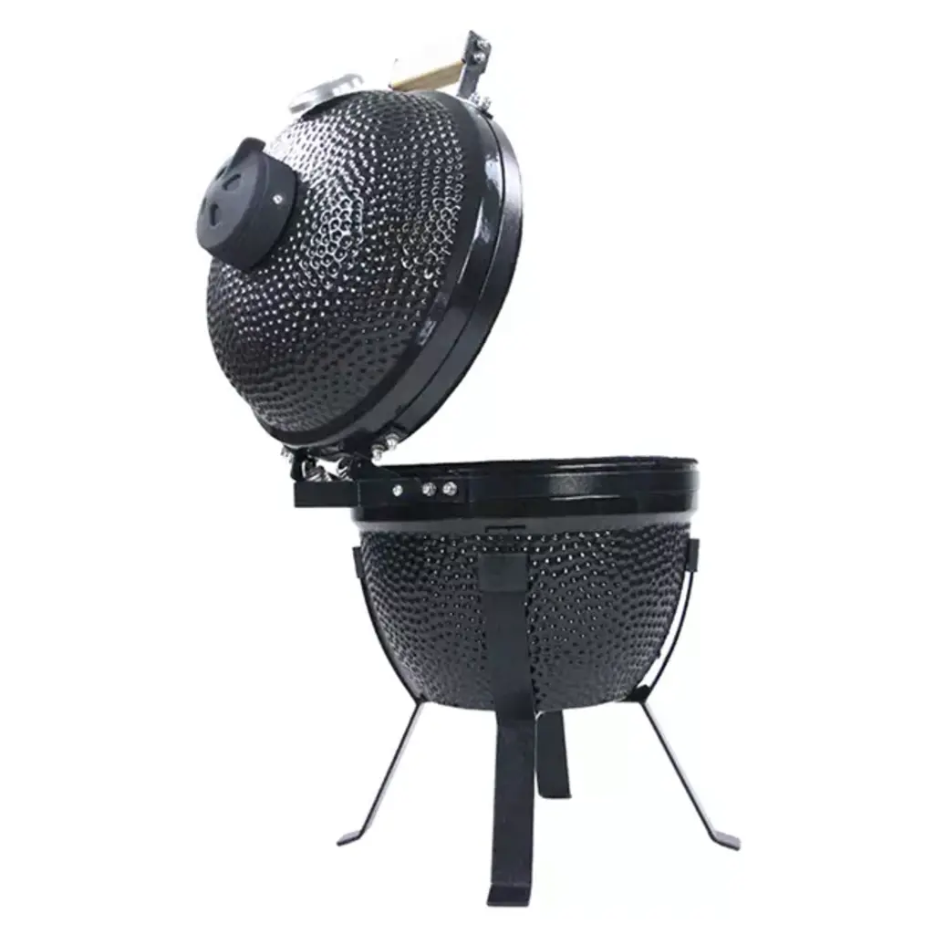 WOLFF BBQ Wolff BBQ 14 inch Kamado BBQ zwart