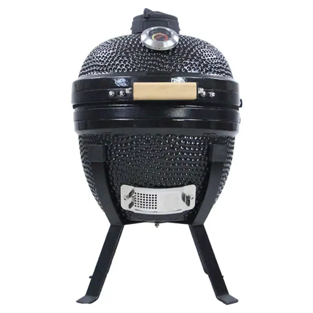 WOLFF BBQ Wolff BBQ 14 inch Kamado BBQ zwart