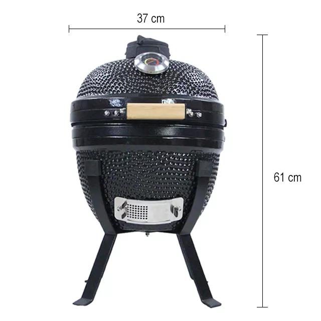 Maten Wolff BBQ 14 inch kamado BBQ