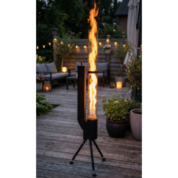 Wolff Mount Pelletheater Terras verwarmer Fire Tube Pelletkachel outdoor