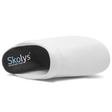 Skolys F-720.01 OB klompen wit