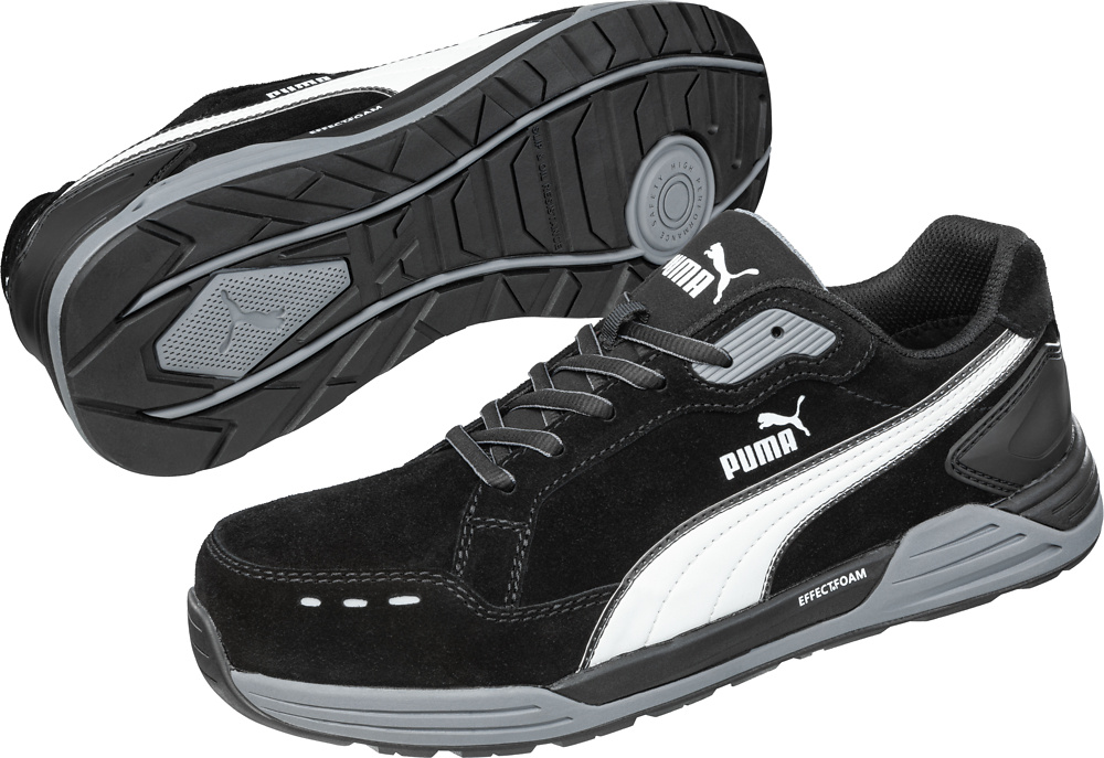 Puma 644650 Airtwist Black Low S3 werkschoenen