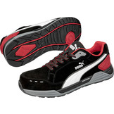 Puma 644630 Airtwist Black Red Low S3 werkschoenen