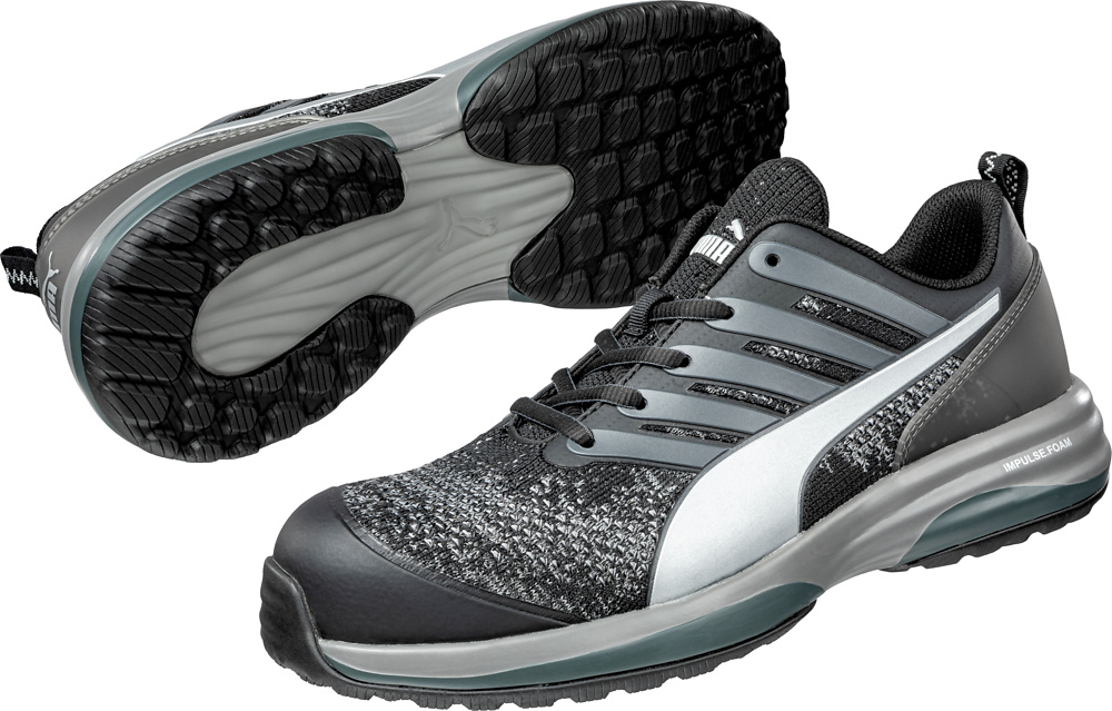 Puma 644540 Charge Black Low S1p werkschoenen