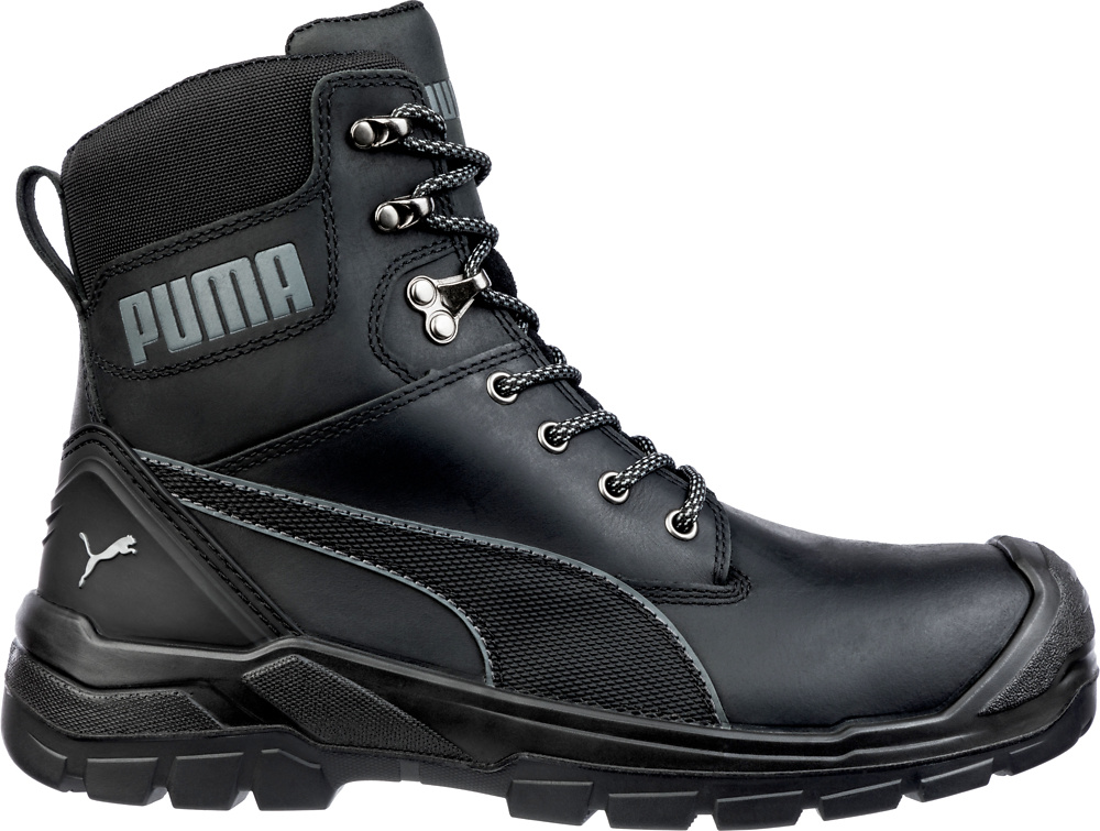 Puma 630730 Conquest Black High S3 werkschoenen