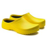 Birkenstock 68041 Super Birki PU klompen geel