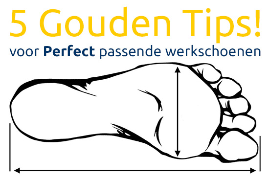 5 gouden tips voor perfect passende werkschoenen