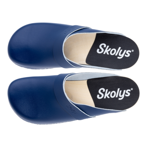 Skolys W-320.07 klompen marine blauw