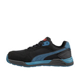 Puma 644660 Frontside Black/Blue Low S1p werkschoenen