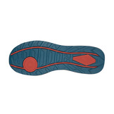 Puma 644660 Frontside Black/Blue Low S1p werkschoenen