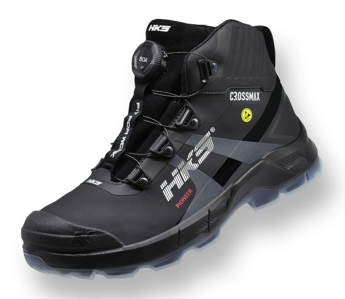 HKS Pioneer Black Boa S3 werkschoenen