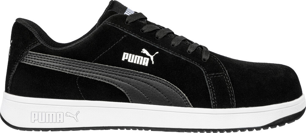 Puma 640010 Iconic Black Low S1pl werkschoenen