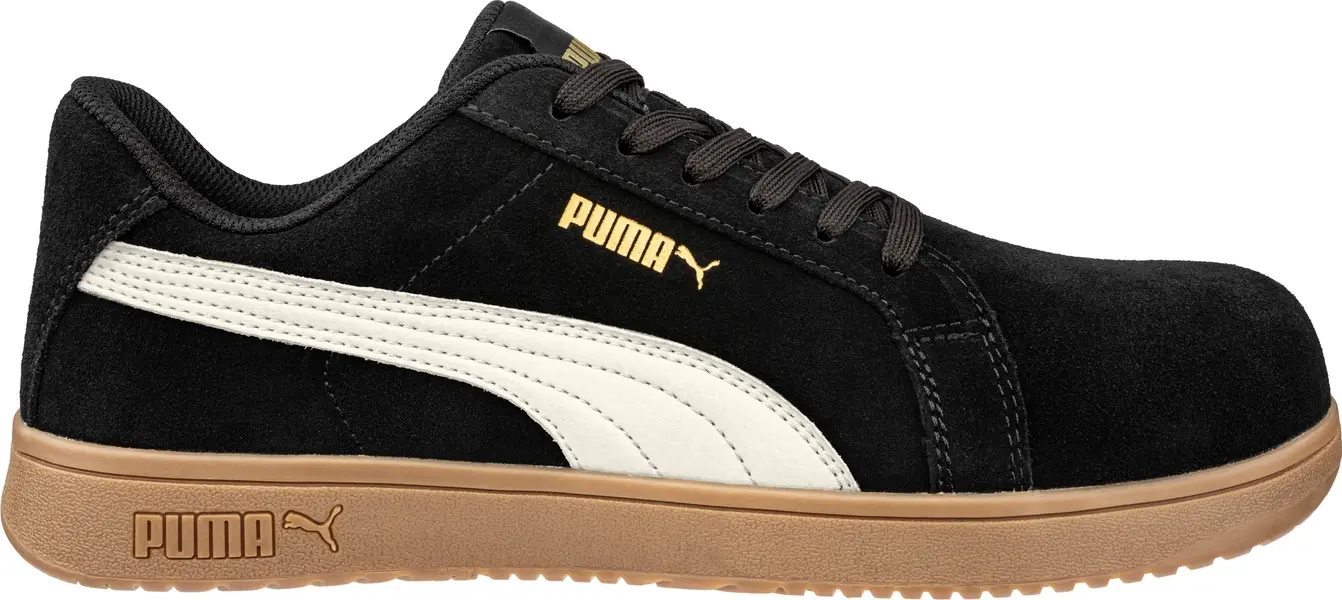 Puma 644400 Iconic Black/Gum Low S1PL