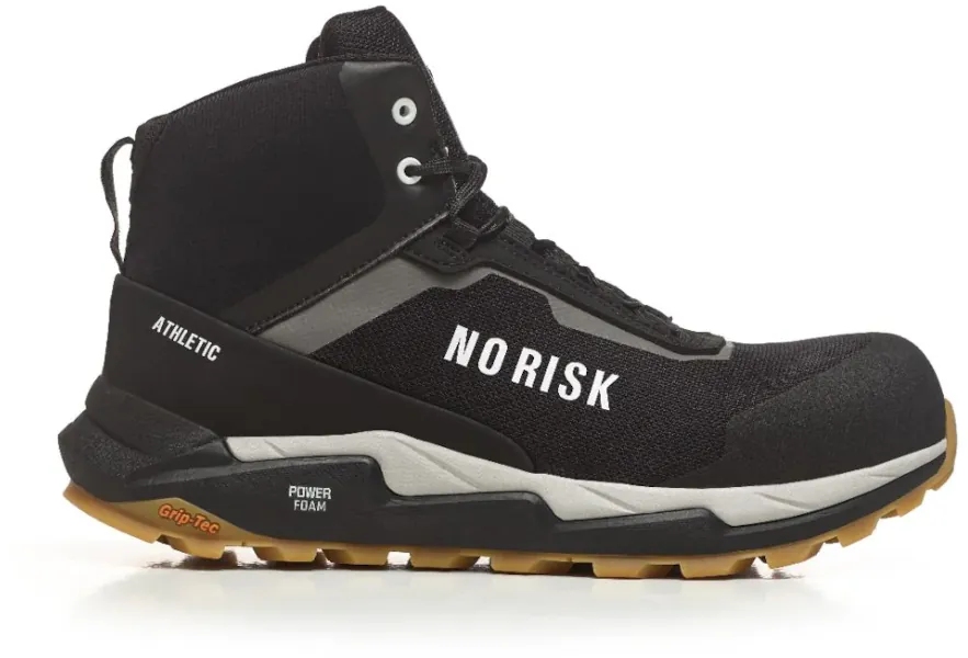 No Risk Athletic Mid Black 1019.00 S3L werkschoenen