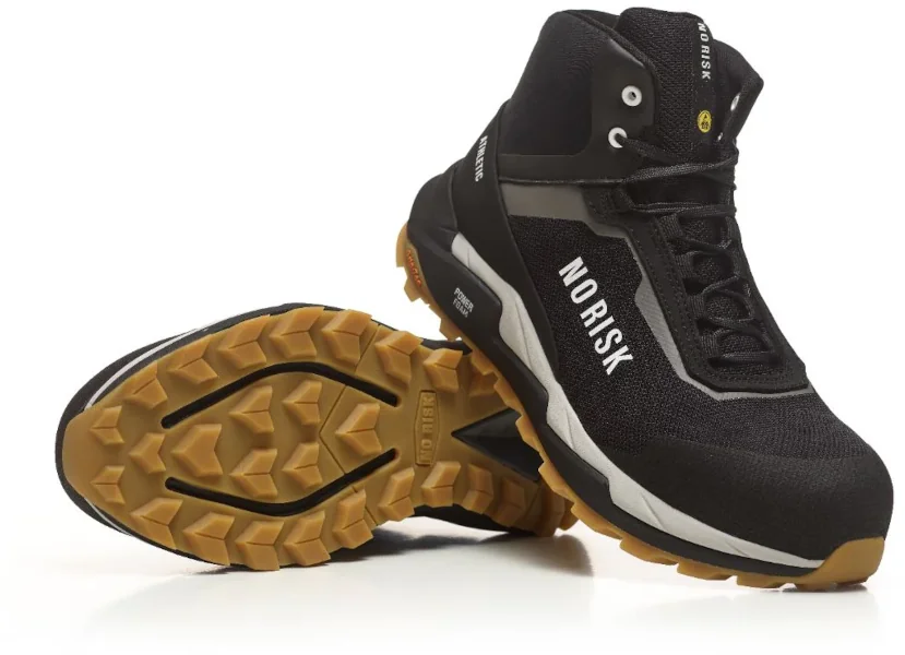 No Risk Athletic Mid Black 1019.00 S3L werkschoenen