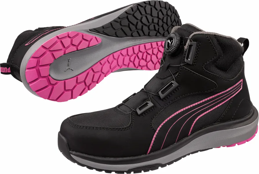 Puma 632950 Aspire Pink disc mid S3S