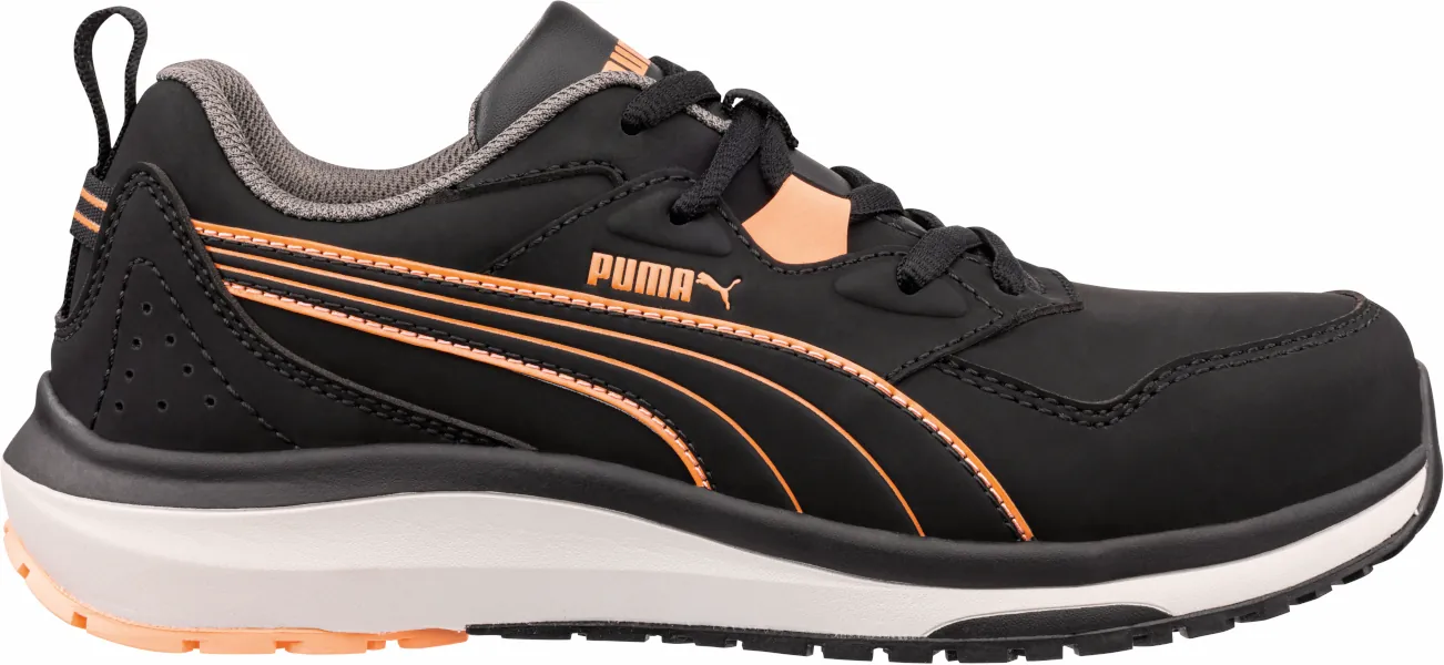 Puma 642940 Stepper Black/Peach low S3S