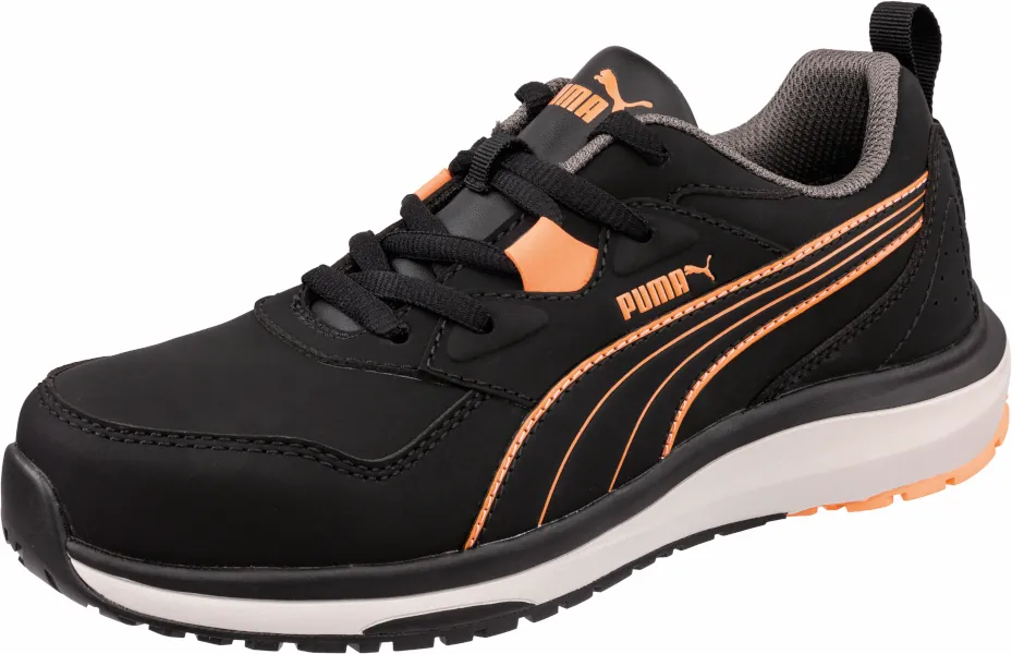 Puma 642940 Stepper Black/Peach low S3S