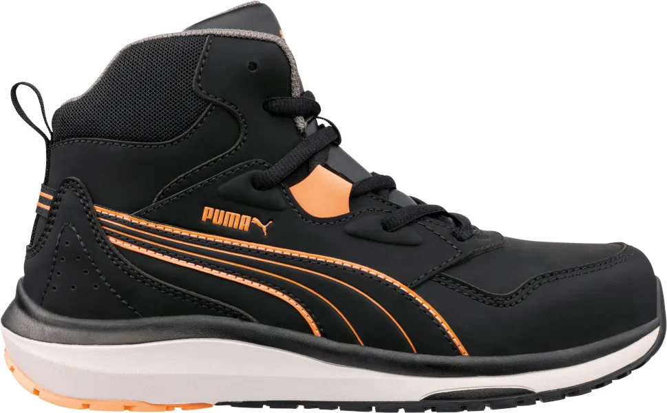 Puma 632940 Stepper Black/Peach mid S3S