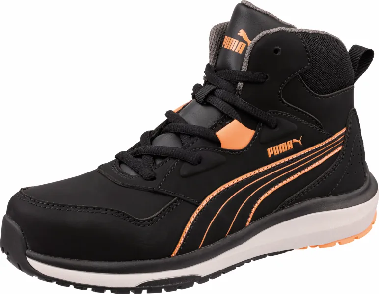 Puma 632940 Stepper Black/Peach mid S3S