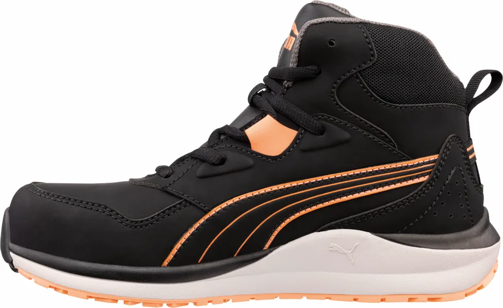 Puma 632940 Stepper Black/Peach mid S3S