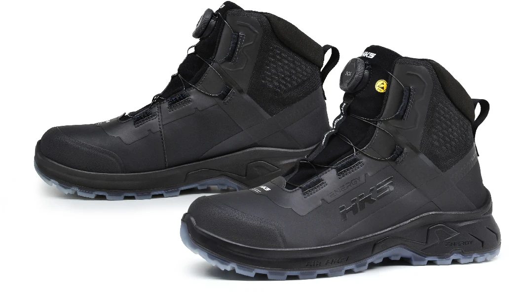 HKS AirGuard Pro Black BOA S3 werkschoenen